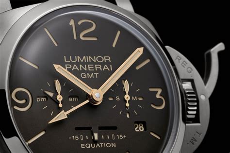 Luminor Equation of Time GMT Titanio 